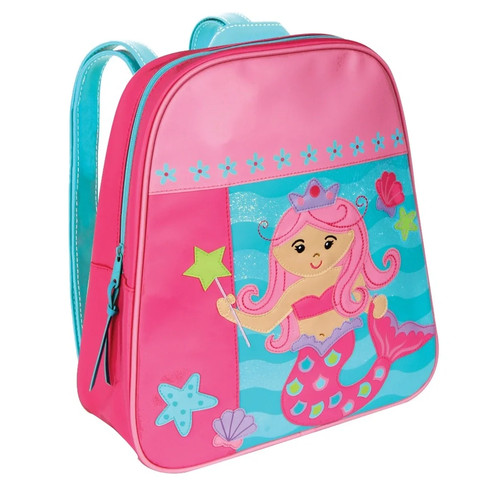Stephen Joseph Mermaid Backpack with Zipper Pull